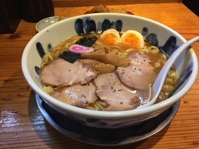 【福岡】豚骨魚介スープが美味い　博多中華そば　まるげん
