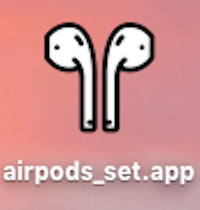 Airpods setting 1